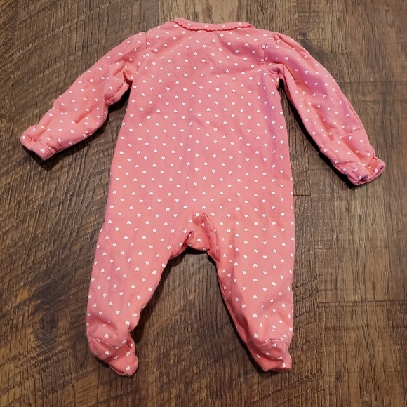 Carters 3 Just One You Baby Girl Footed Pajamas Sleep PJs Pink Koala Hedgehog NB - Picture 5 of 13